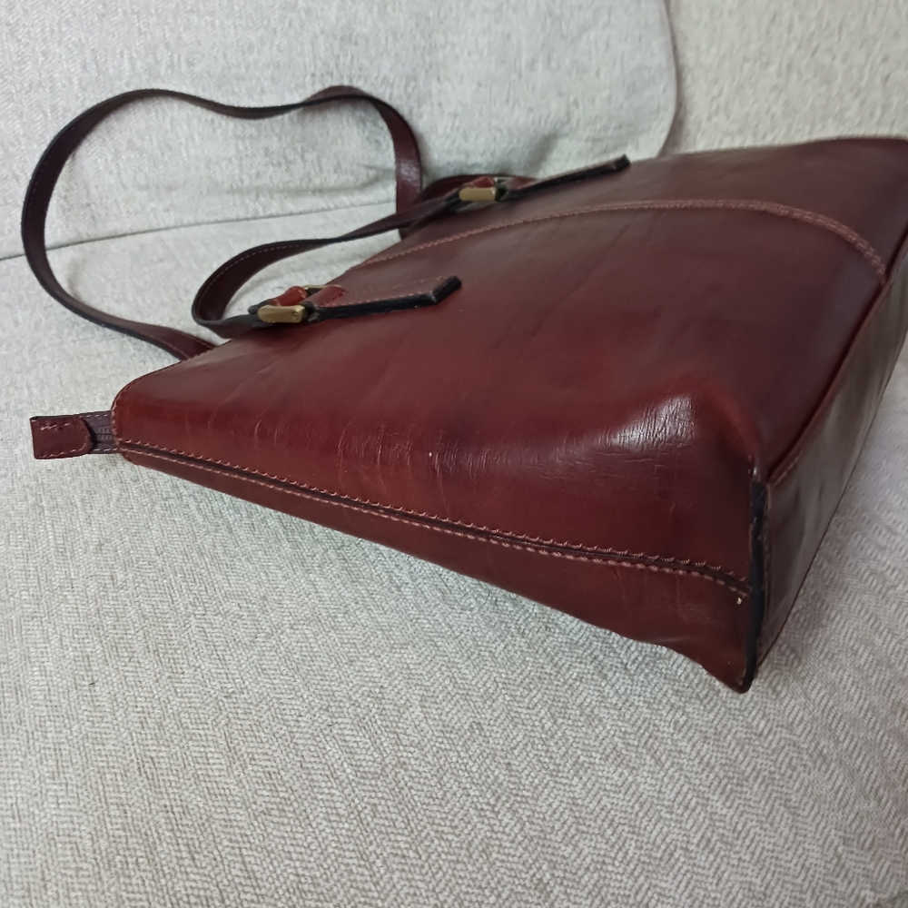 Gianni & Conii cognac leather shoulders bag - Picture 4 of 16
